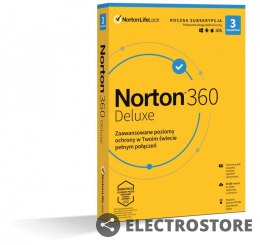 Norton *Norton 360 DELUX 25GB PL 1U 3Dvc 1Y 21408734