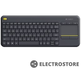 Logitech K400 Plus Wireless Touch Keyboard Czarna