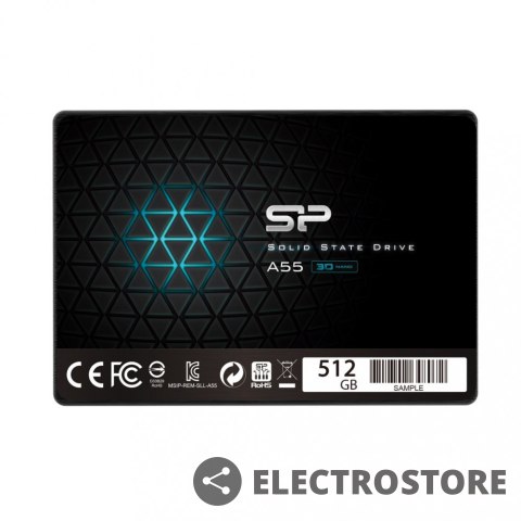 Silicon Power Dysk SSD Ace A55 512GB 2,5" SATA3 500/450 MB/s 7mm