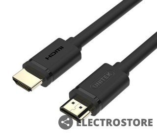 Unitek Kabel HDMI M/M 1,5m v2.0, pozłacany, Basic; Y-C137M