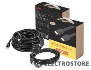 Unitek Kabel HDMI M/M 1,5m v2.0, pozłacany, Basic; Y-C137M