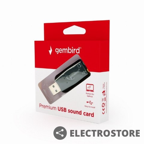 Gembird Karta dźwiękowa Virtus Plus USB2.0 Gembird Karta dźwiękowa Virtus Plus USB2.0