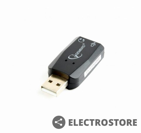 Gembird Karta dźwiękowa Virtus Plus USB2.0 Gembird Karta dźwiękowa Virtus Plus USB2.0