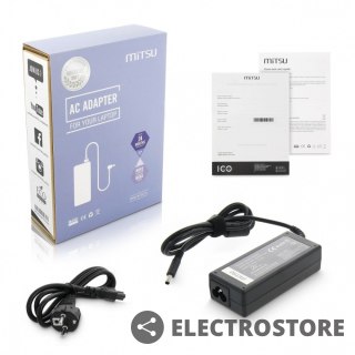 Mitsu Ładowarka/zasilacz 19.5v 3.34a (4.5x3.0 pin) - Dell 65W
