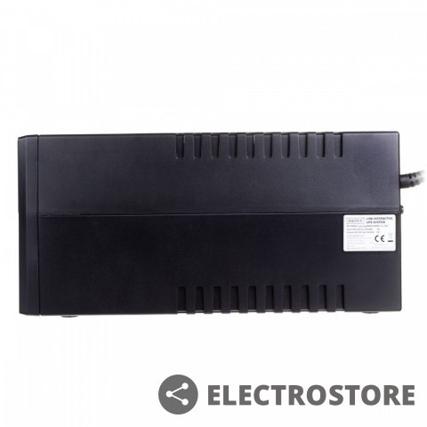 Digitus Zasilacz awaryjny UPS Line-Ineractive LED, 600VA/360W, 1x12V/7Ah, AVR, 2xSCHUKO, USB, RJ11 Digitus Zasilacz awaryjny UPS Line-Ineractive LED, 600VA/360W, 1x12V/7Ah, AVR, 2xSCHUKO, USB, RJ11