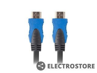 Lanberg Kabel Premium HDMI-HDMI M/M v2.0 1.8m czarny 4K 60Hz, pełna miedź
