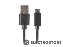 Lanberg Kabel USB micro BM - AM 2.0 1.8m czarny QC 3.0