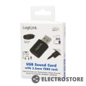 LogiLink Karta dźwiękowa USB 2.0 3.5mm TRRS jack