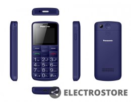Panasonic Telefon komórkowy dla seniora KX-TU110 niebieski