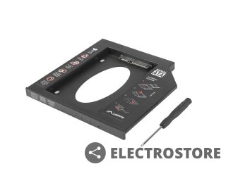 Lanberg Adapter HDD ramka 5,25 x 2,5 cala, 9.5mm smukła