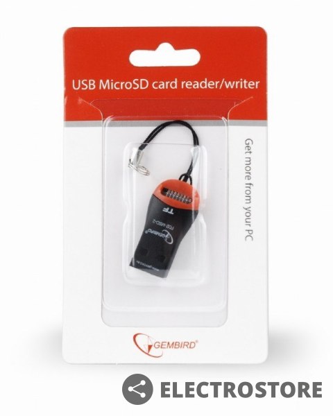 Gembird Czytnik MicroSD na USB Gembird Czytnik MicroSD na USB