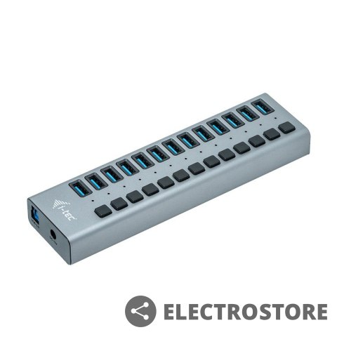 I-tec Hub USB3.0 z ładowaniem, 13 portów, zasilacz 60W