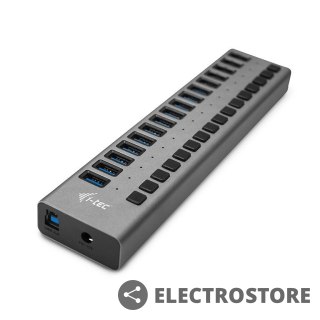 I-tec Hub USB3.0 z ładowaniem, 16 portów, 90W