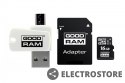 GOODRAM Karta microSDHC 16GB CL10 + adapter + czytnik