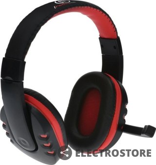 Rebeltec Słuchawki stereofoniczne PC Rohan, z mikrofonem, 2x mini jack 3,5mm (in/out)