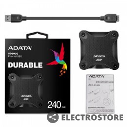 Adata Dysk SSD External SD600Q 240GB USB3.1 Black