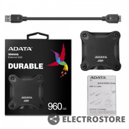 Adata Dysk SSD External SD600Q 960GB USB3.1 Black