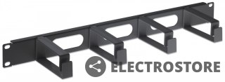 Intellinet Organizer kabli 1U 4x67mm Rack 19 cali czarny