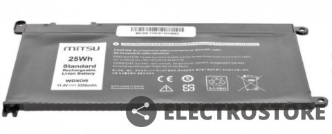 Mitsu Bateria do Dell Vostro 14 (5468), Inspiron 15 (5568) 2200 mAh (25 Wh) 11.4 Volt Mitsu Bateria do Dell Vostro 14 (5468), Inspiron 15 (5568) 2200 mAh (25 Wh) 11.4 Volt