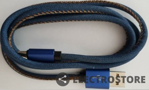 Gembird Kabel Micro USB premium jeans 1 m