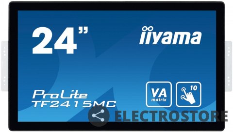 IIYAMA Monitor 24 TF2415MC-B2 pojemnościowy 10PKT, pianka, HDMI, DP IIYAMA Monitor 24 TF2415MC-B2 pojemnościowy 10PKT, pianka, HDMI, DP