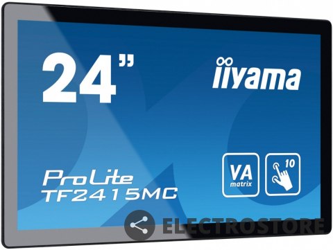 IIYAMA Monitor 24 TF2415MC-B2 pojemnościowy 10PKT, pianka, HDMI, DP IIYAMA Monitor 24 TF2415MC-B2 pojemnościowy 10PKT, pianka, HDMI, DP
