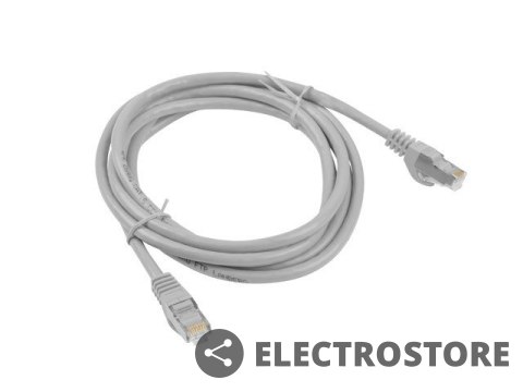 Lanberg Patchcord FTP PCF6-10CC-0300-S kat.6 3M szary Lanberg Patchcord FTP PCF6-10CC-0300-S kat.6 3M szary