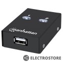 Manhattan Przełącznik automatyczny Hi-Speed USB 2.0 2 PC - 1 USB