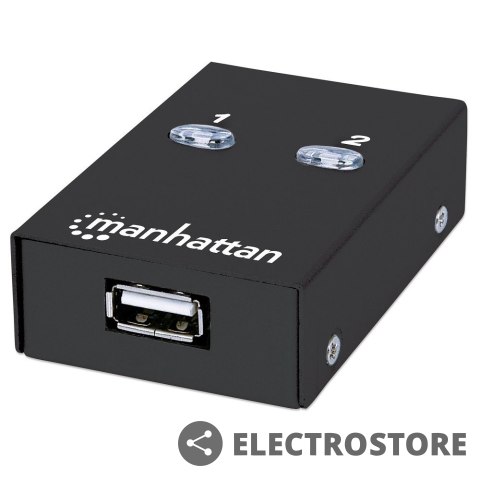 Manhattan Przełącznik automatyczny Hi-Speed USB 2.0 2 PC - 1 USB Manhattan Przełącznik automatyczny Hi-Speed USB 2.0 2 PC - 1 USB