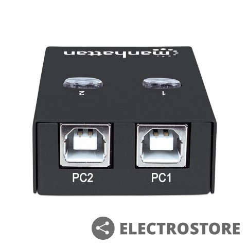 Manhattan Przełącznik automatyczny Hi-Speed USB 2.0 2 PC - 1 USB Manhattan Przełącznik automatyczny Hi-Speed USB 2.0 2 PC - 1 USB