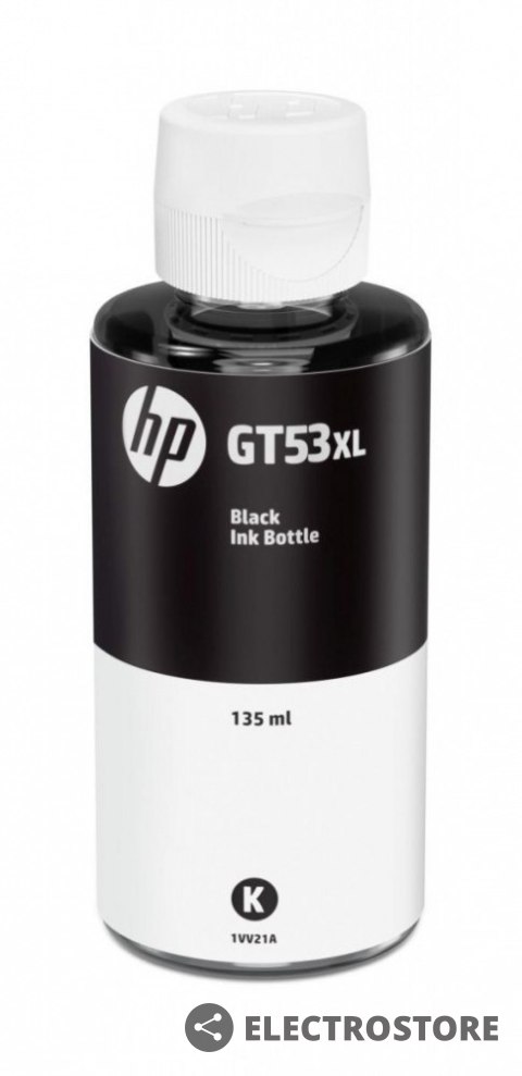 HP Inc. Wkład do drukarki atramentowej GT53XL Black 135ml 1VV21AE