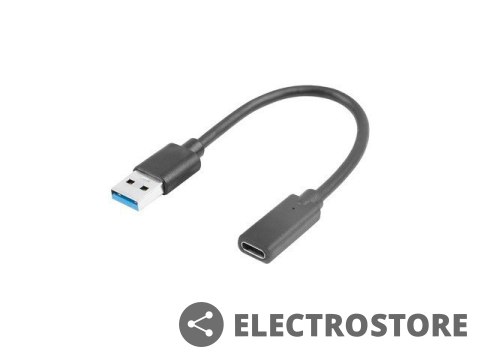 Lanberg Adapter USB TYPE-C(F) AM 3.1 15 cm