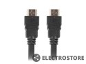 Lanberg Kabel HDMI M/M CA-HDMI-11CC-0005-BK 0.5M V1.4 czarny