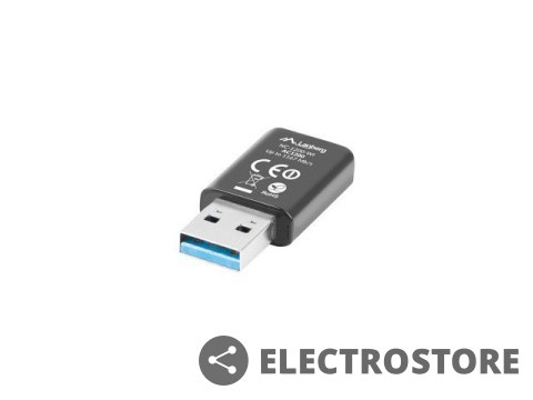 Lanberg Karta sieciowa USB AC1200 dual 2 wewnętrzne anteny NC-1200-WI Lanberg Karta sieciowa USB AC1200 dual 2 wewnętrzne anteny NC-1200-WI