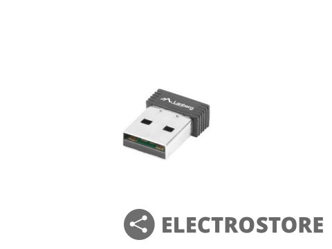 Lanberg Karta sieciowa USB NANO N150 1 wewnętrzna antena NC-0150-WI