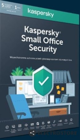 Kaspersky *Kaspersky Small Office Security 5 stacji + 1 Serwer 1 rok