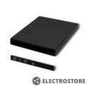 Qoltec Obudowa/kieszeń na napęd optyczny CD/DVD SATA | USB2.0 | 9.5mm