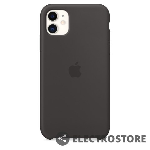 Apple Silikonowe etui do iPhone 11 - czarne