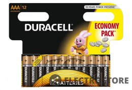 Duracell Baterie Basic AAA/LR3 12szt blister