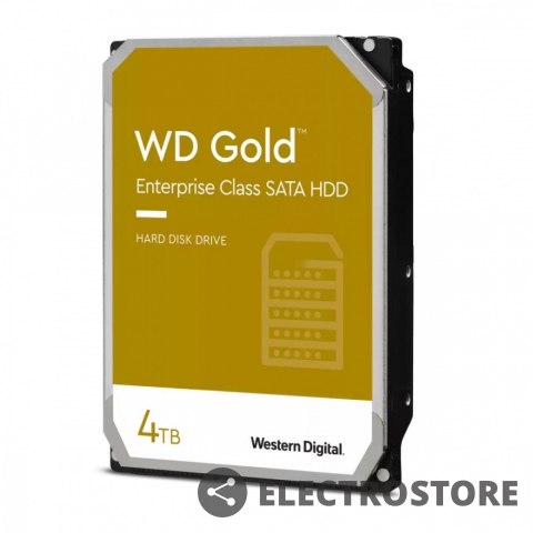 Western Digital Dysk WD Gold Enterprise 4TB 3,5 256MB SATAIII/7200rpm