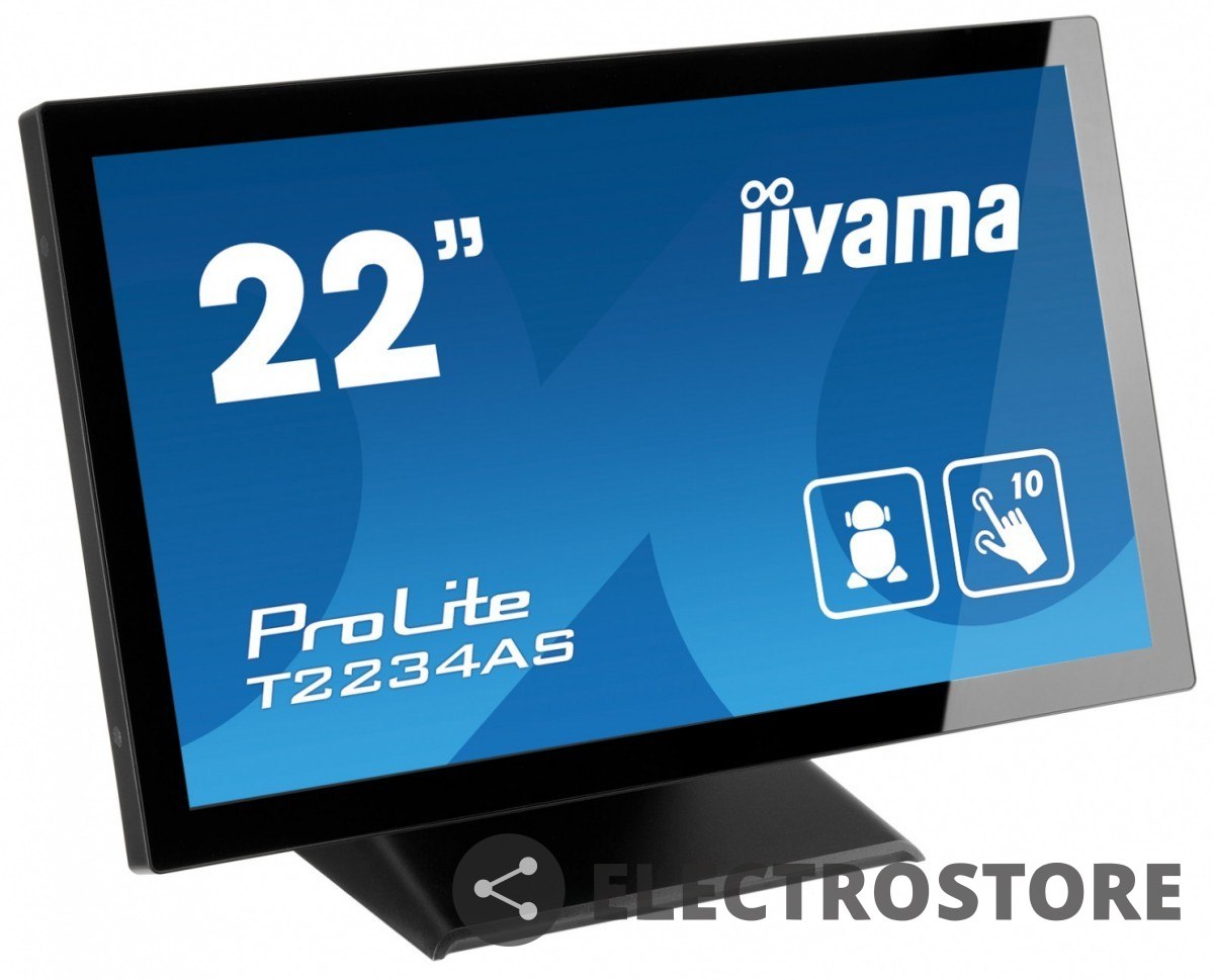 IIYAMA Monitor 22 cale T2234AS-B1 POJ.10PKT.IP65,HDMI,ANDROID 8.1, IIYAMA Monitor 22 cale T2234AS-B1 POJ.10PKT.IP65,HDMI,ANDROID 8.1,