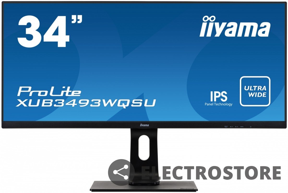 IIYAMA Monitor 34 cali XUB3493WQSU-B1 IPS UWQHD DP/USB/2xHDMI