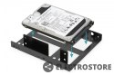 Digitus Ramka montażowa/Adapter SSD/HDD 2x 2.5" do 3.5" (ATA, SATA, SSD) metalowa ,zestaw z kablami, czarna