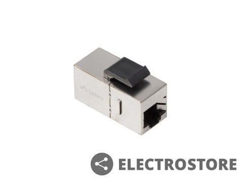 Lanberg Łącznik keystone gniazdo RJ45 - RJ45 FTP kat.6 do puszki montażowej złączka sieciowa