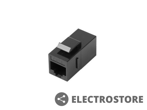 Lanberg Łącznik keystone gniazdo RJ45->RJ45 UTP KAT6 złączka sieciowa