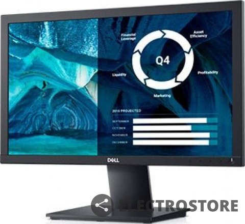 Dell Monitor E2020H 19.5 cali LED TN (1600x900) /16:9/VGA/DP 1.2/3Y PPG