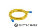 Lanberg Patchcord kat.6a S/FTP CCA 1.0m Żółty