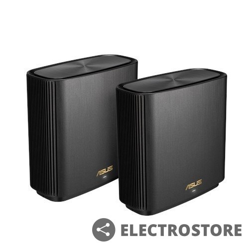 Asus Zestaw ZenWiFi XT8 AX6600 2-pack czarny Asus Zestaw ZenWiFi XT8 AX6600 2-pack czarny