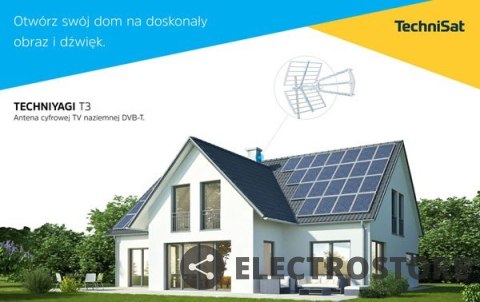 TechniSat Antena kierunkowa zewnętrzna aktywna Techniyagi T3 TechniSat Antena kierunkowa zewnętrzna aktywna Techniyagi T3
