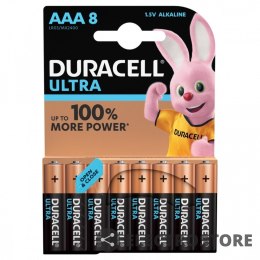 Duracell Baterie Ultra Power AAA 8-pack